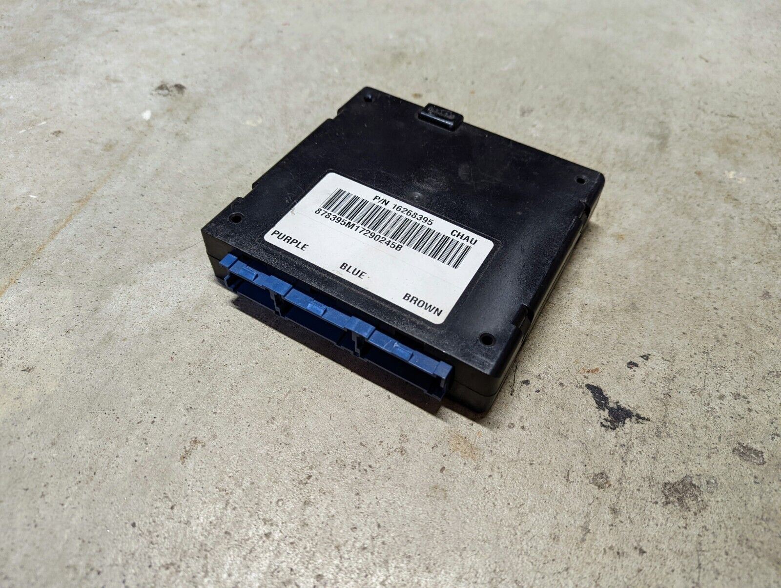 BCM Body Control Module 16268395 - 1998 Chevy S10 Blazer GMC Sonoma Ji ...