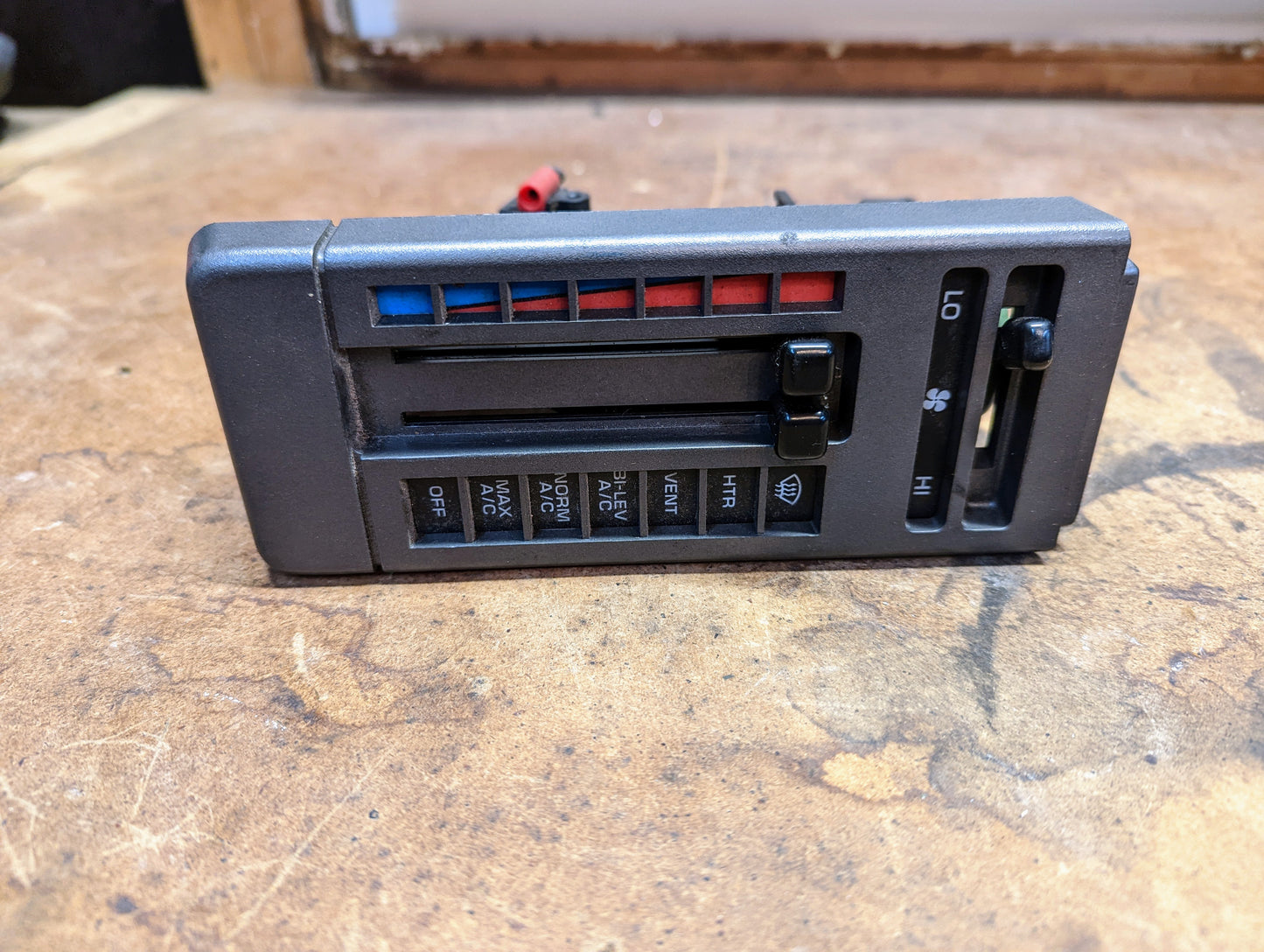 OEM HVAC Heater Control Panel with A/C for 1986 - 1994 Chevrolet S10, Blazer and more