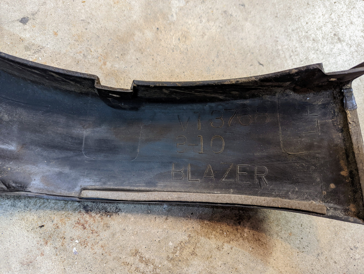 RARE Driver Front Fender Flare Extension for 2002-2004 Chevy S10 ZR5 4 Door Crew Cab