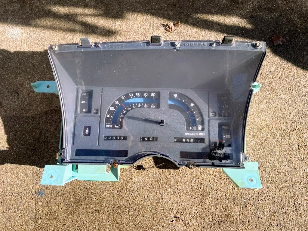 OEM Instrument Cluster with PRNDL for 1986-1994 Chevy S10 Blazer and more