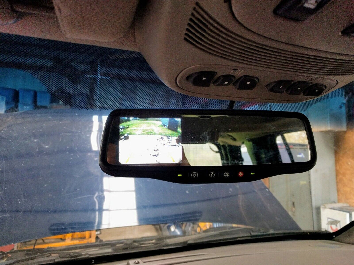 Rear View Camera Video in Mirror TESTED working 25794381 for Enclave Escalade Equinox Acadia Tahoe